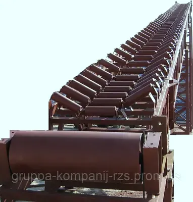 Жолобчастий стрічковий конвеєр із шевронною стрічкою — фото 5